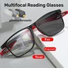 Smart Photochromic Presbyopia Glasses TR90 Sports Progressive Multifocal Reading Eyeglasses Finished Near Far Bifocal Eyewear 1