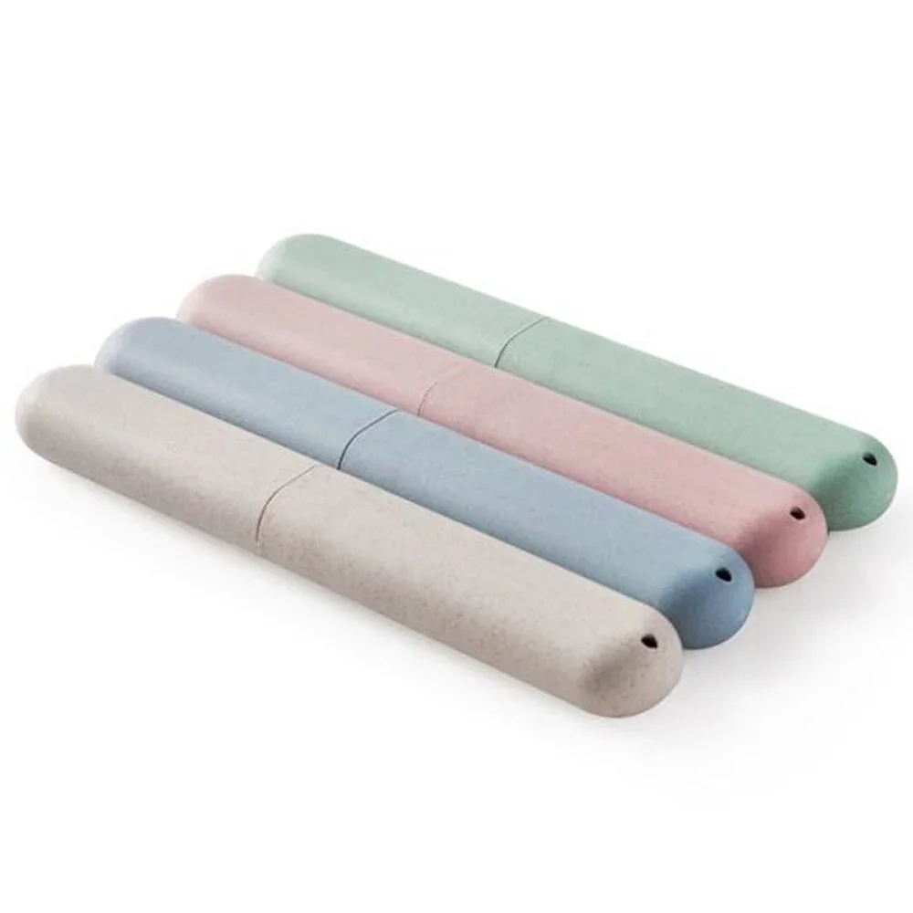 Description Picture 6 of itemToothbrush Case Holder Cover Bathroom Accessories Travel Storage Dust-Proof Box Portable Bathroom Organizer for Camping Travel