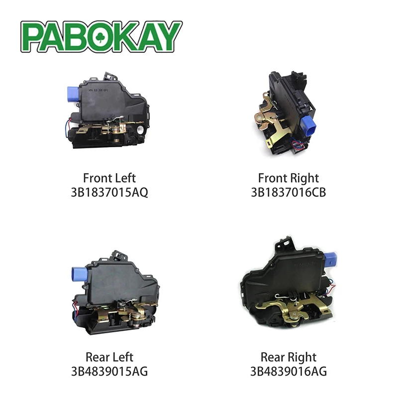 Per Vw Polo 9N T5 Transporter Caravelle Multivan Door Lock Attuatore Meccanismo Muslimatexmuslimah