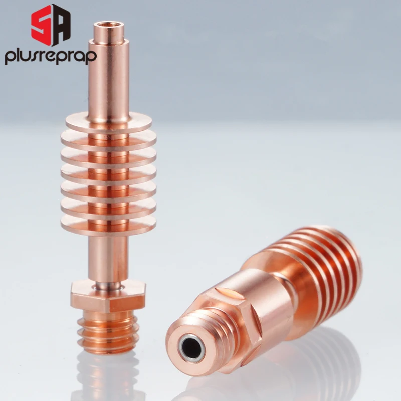 Heatbreak V2.0 Padrão High Flow Upgrade Titanium Cobre Core Fibra de Carbono Fit para Pha-etus Hot End - Imagem 2