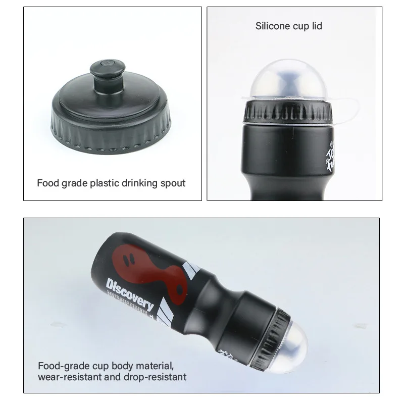 Water Bottle Bicycle Water Bottle Sports Bottle Mountain Bike Plastic Roundabout Cycling Sports Cup Sports Equipment Accessories