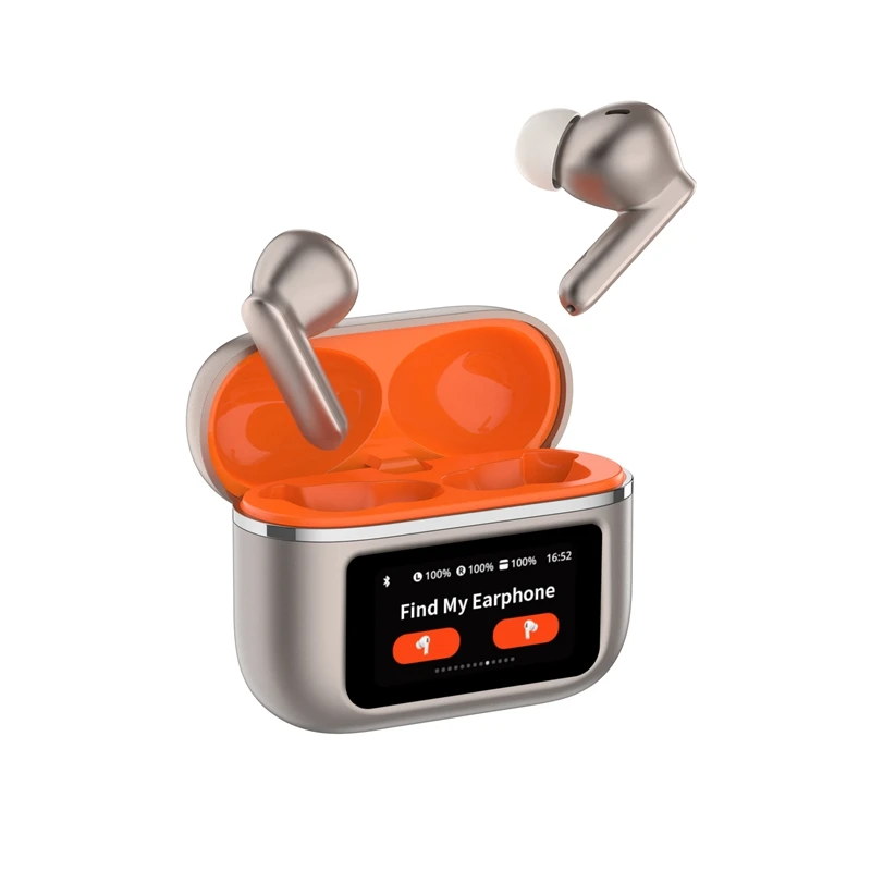 True Wireless Stereo Earbuds with Touch Control and Charging Case