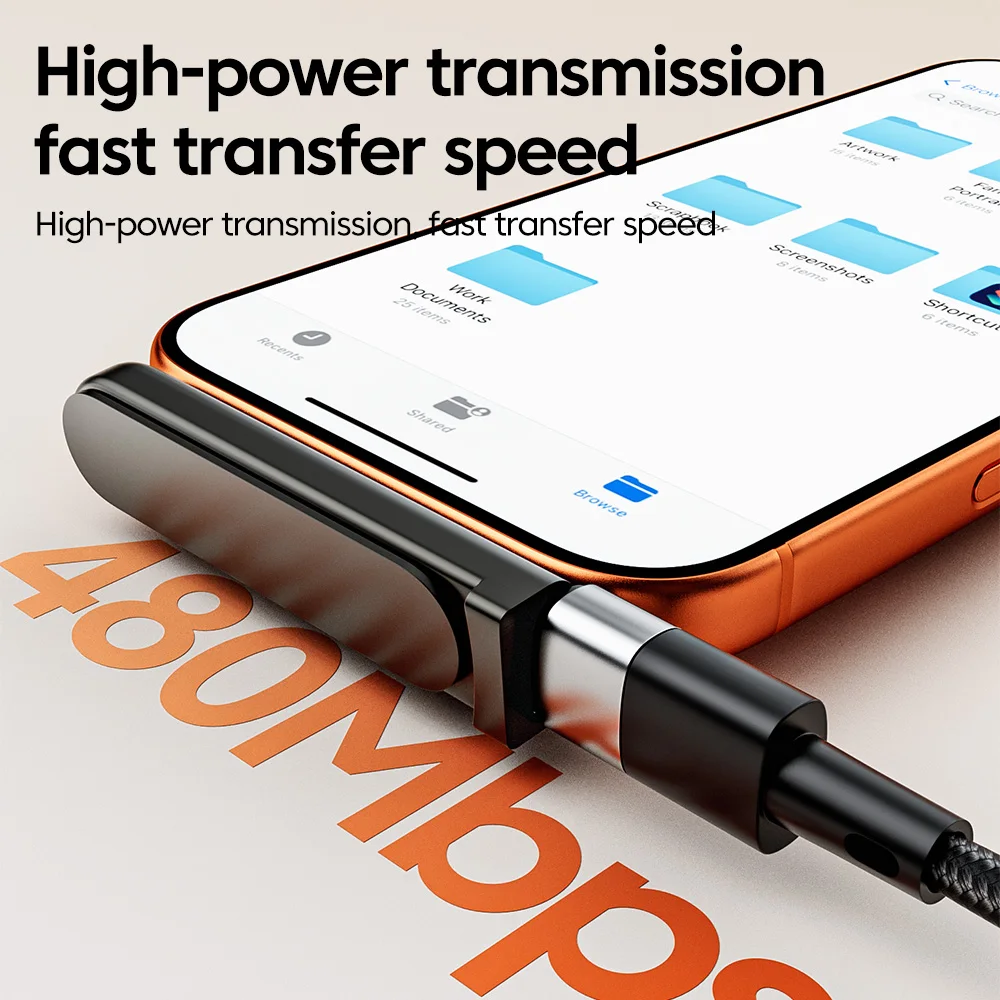 240W USB C 어댑터 타입-C(수) - 타입-C(암) 커넥터 접이식 브래킷 (아이폰 15-17 휴대폰, 태블릿, 노트북 액세서리용)