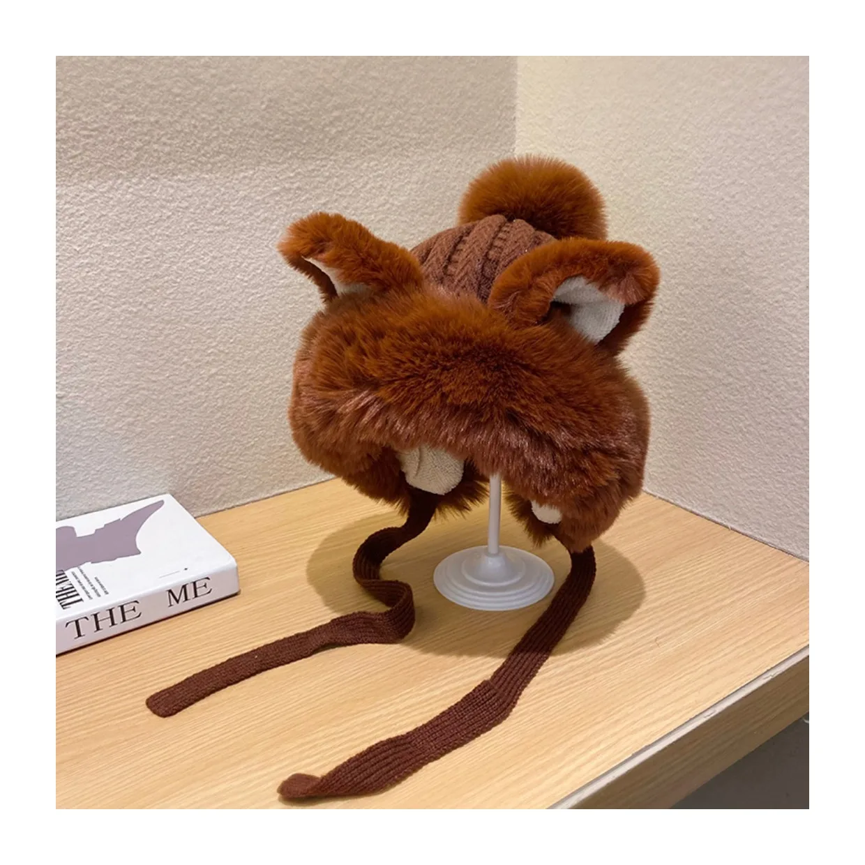 Winter Cute Ears Plush Ear Protection Lady Keep Warm Baotou Hat Trend_voghion.com