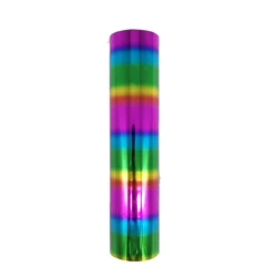 Gold Silver Hot Stamping Foil Paper Rolls for DIY Crafting and Heat Transfer (Colorful)