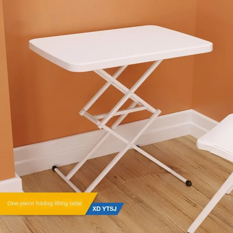 Folding Computer Desk BedsideLift Study Table Portable Plastic Desk Home Writing Table