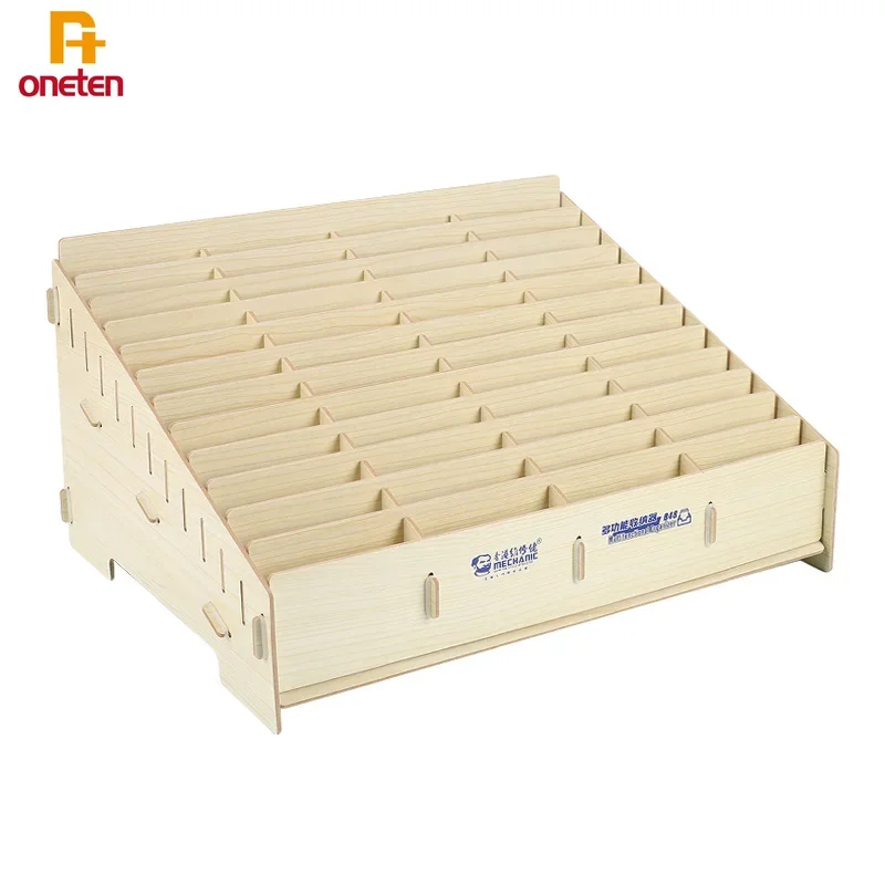 MECHANIC Multifunctional Storage Box B12 B24 Mobile Phone Repair Desktop Storage Rack Screwdriver Insert Box Tool Parts Box