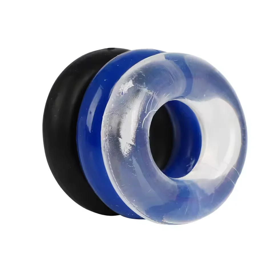 Cock Ring Delay Ejaculation Penis Ring Sex Toys Men Dick Enlargement Silicone Adult Supplies 3Pcs/Set