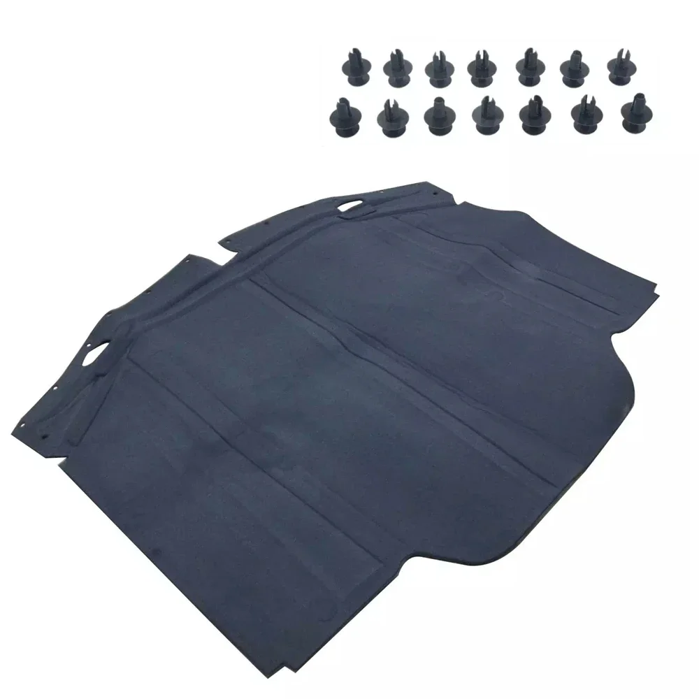 Front Hood Engine Heat Insulation Pad Soundproof Cotton Cover Mat For Mercedes-Benz 300SL 500SL 600SL R129 SL320 SL500 SL600