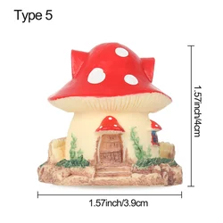 Miniature Table and Chairs Set - Fairy Garden Furniture Ornaments for Dollhouse and Home Decor (5)