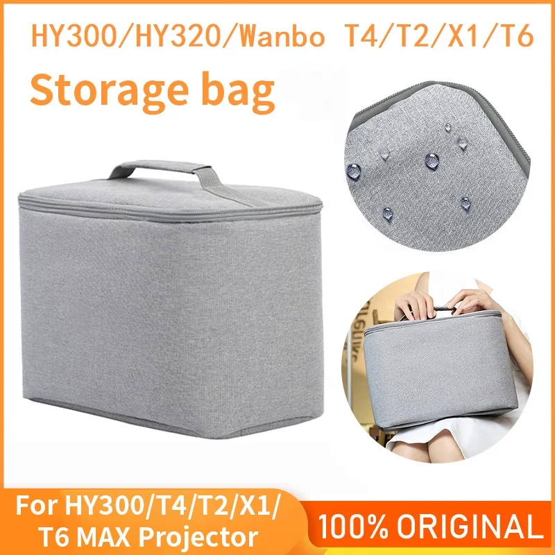 Projector Case Projector Protective Case Projector Storage Case Projector Accessory Projector Bag For hy300 hy320 T2Max New T4 X1 T6 T6R Projector Portable Protective Storage Case Mini Beamer Travel Bag
