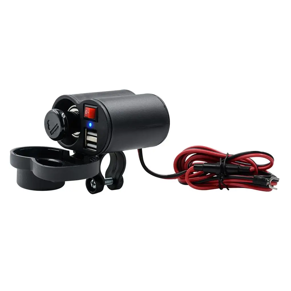 

Cigarette Lighter Power Adapter USB Charger Replaced Part Fast Charging Convenience Upgraded Fittings Multipurpose