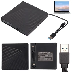 9.5/12.7mm DVD Drive Enclosure USB3.0 Type C External DVD Drive Box DVD/CD/Optical Drive Enclosure for Laptop Notebook Burner