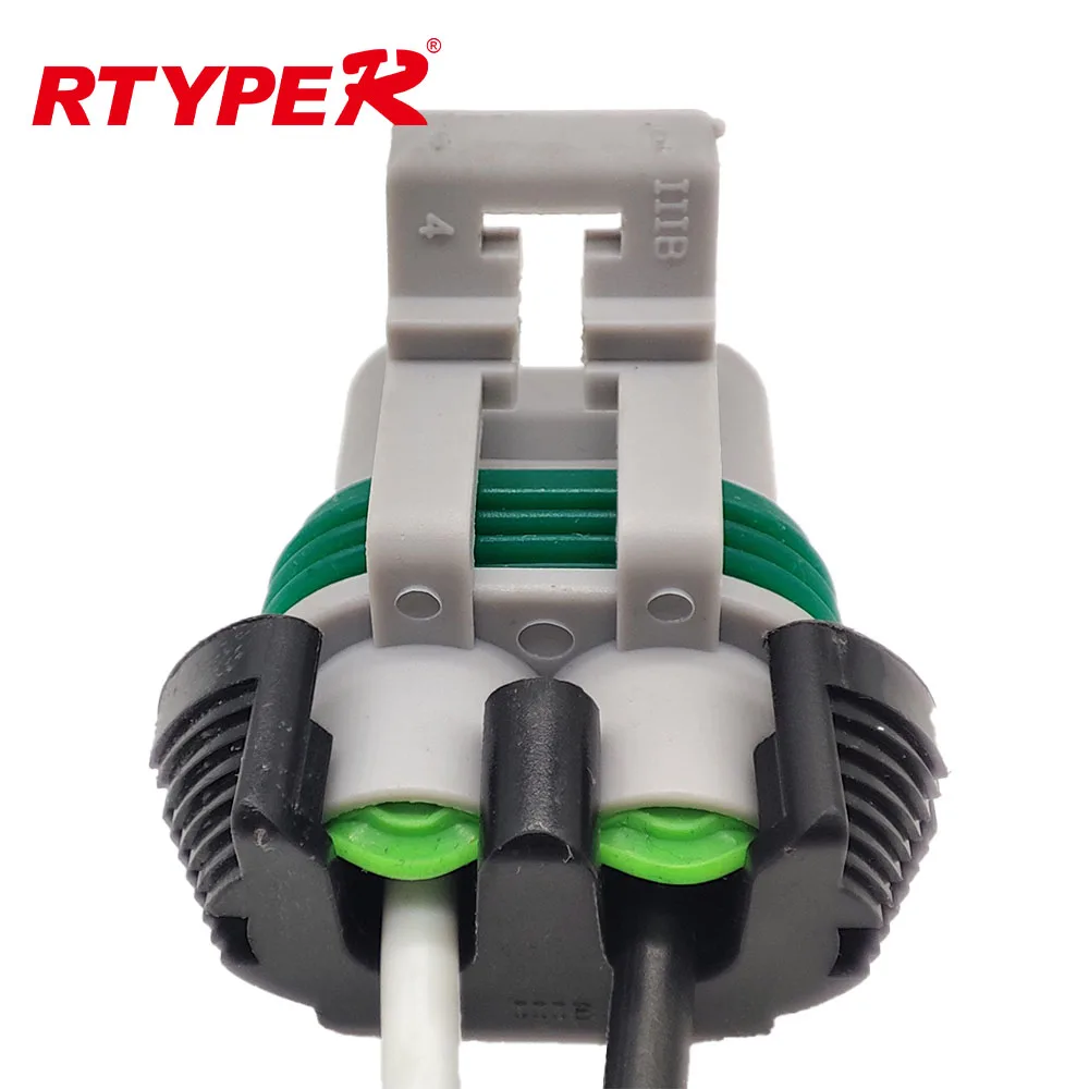

1Set For 2Pin Female Automotive waterproof connector 15363990 15363993 15344054 For Water Tank Fan Radiator Plug Map Sensor plug