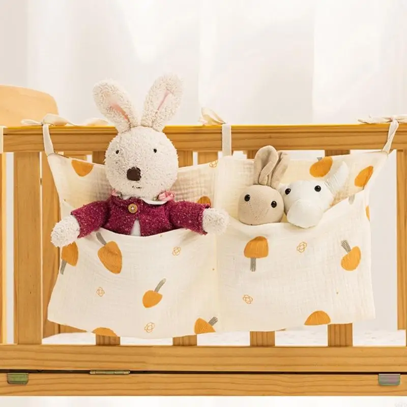 더블 레이어 목화 침대 옆 용 침대용 보관 가방 높은 의자 비치 의자 기숙사 침대 쉬운 설치