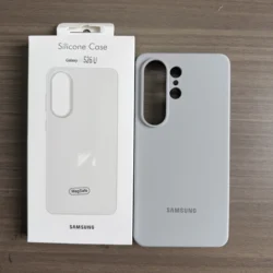 Premium Samsung Galaxy Silicone Case with MagSafe Wireless Charging Compatibility for Galaxy S25 (Grey)