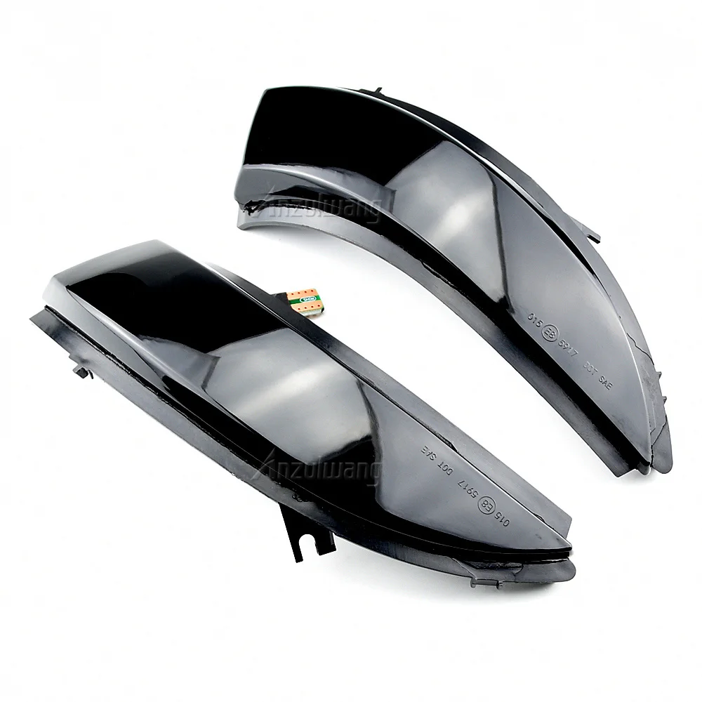 2 Frecce Dinamiche A LED Per Specchietti Renault Clio IV Captur (2013-2016) - Sequenziali, Ambra E Blu, Canbus