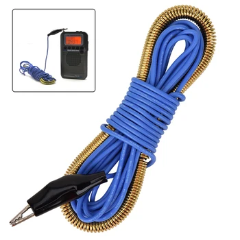 Antenna di comunicazione FM/onde corte da 3/5M, amplificatore di segnale radio FM/abilità di ricezione, booster di segnale, antenna esterna con morsetto