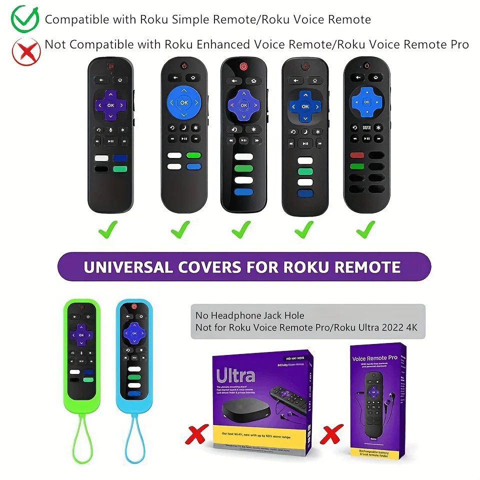 Silicone Dust-Proof Anti-Slip Protective Remote Control Case