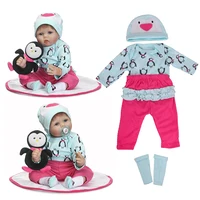 55CM silicone Real Reborn doll clothes shoes accessories 22inch Babies Doll Beautiful Clothes Jumpsuit Dress Sweater DIY Toys - Image 4