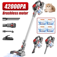 Authmic Cordless Vacuum Cleaner – 42000Pa Suction, 500W, 50 Min Runtime, 5-in-1 Versatility, 5-Stage Filtration, DustCap. 1.6L