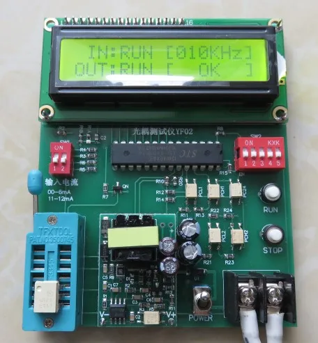 

A4506, 6n137, Tlp181, PC817, TTL Optocoupler Tester, IC Tester