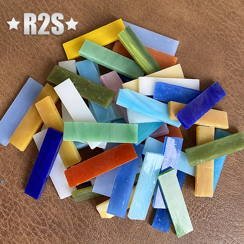 100g Clear Glass Mosaic Tiles Multi Color Mosaic Piece DIY Making Stones for Craft Hobby Arts Home Wall Decoration arte