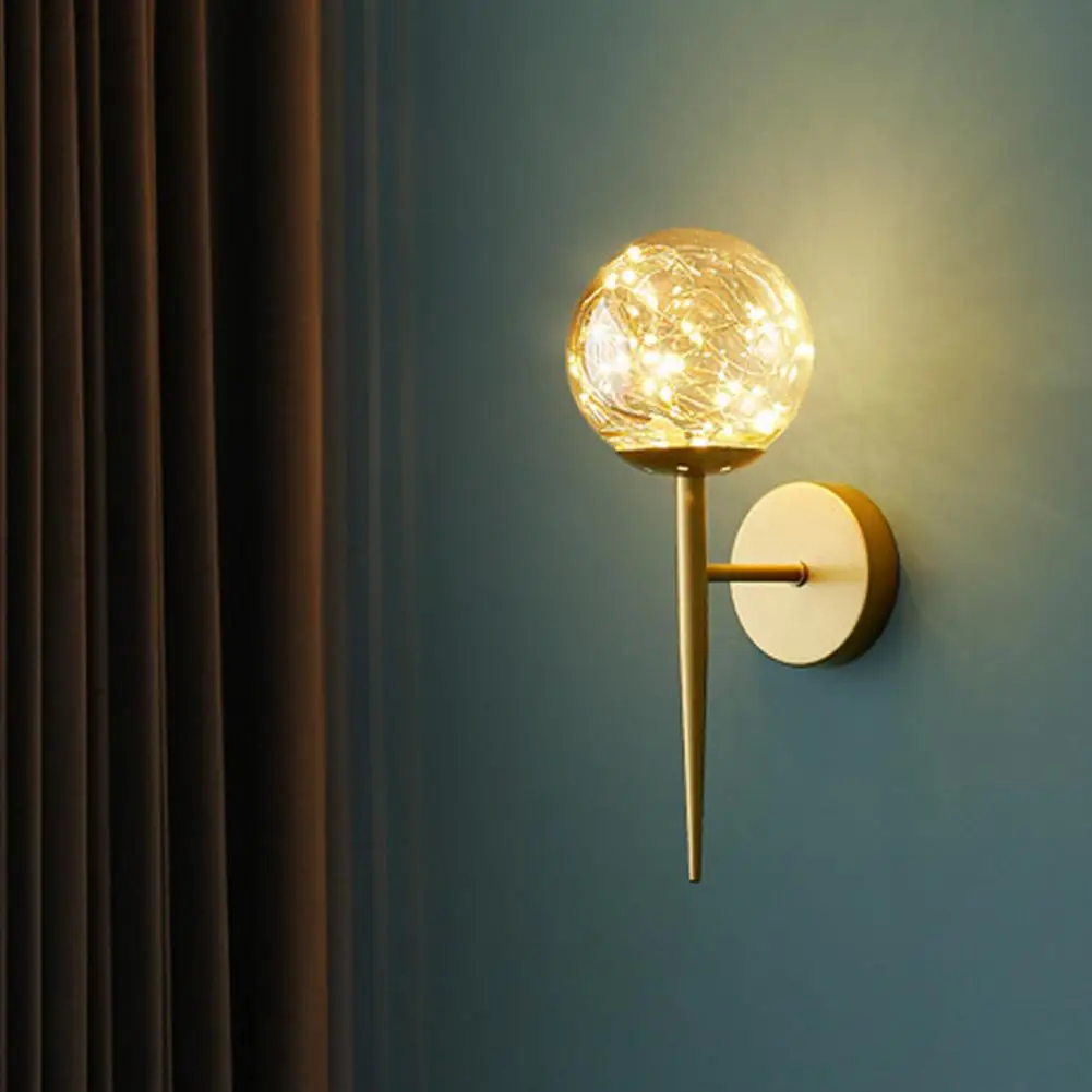 

Роскошная Современная Минималистичная настенная лампа с передачей яркости в скандинавском стиле для спальни