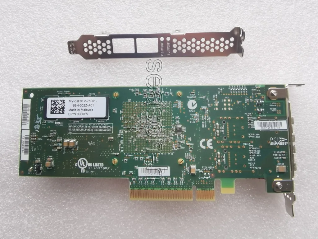 Ethernet Unified Wire Adapter Placa de Rede para Chelsio Dual Port T520-cr 10 Gbps - Imagem 2