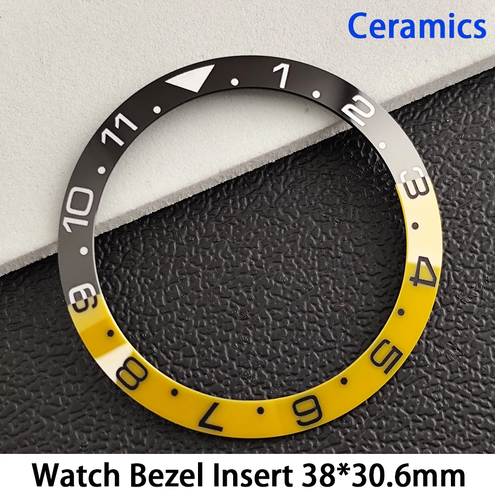 Premium 38mm Sloping Aluminum-Ceramic Bezel Insert