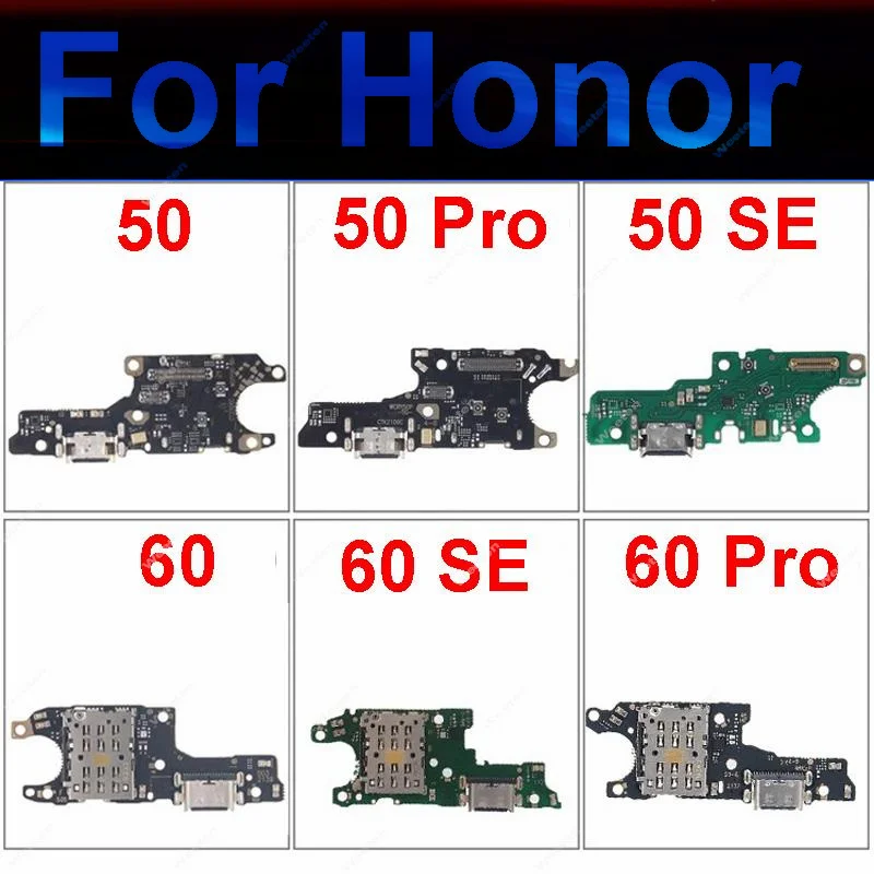 

USB-разъем для зарядного устройства для Huawei Honor 50 60 Pro 50 60 SE 50 Lite