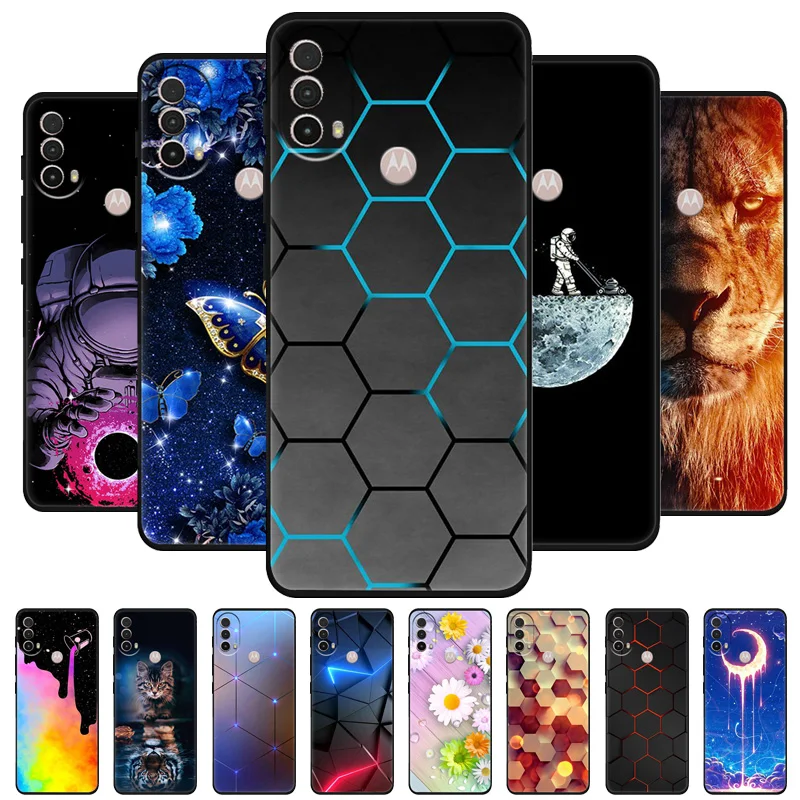 Custodia Per Motorola Moto E20 Cover E40 E30 Custodia Morbida In Silicone Wolf Lion Per Moto E40 Custodia Paraurti Per Motoe20 E 40 Coque