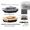 Rc Tank 777-584 Mini Remote Control Tracked Tank Tiger Tank Combat Military Tank Model Simulation Popular Kids Xmas Toy Gifts 1