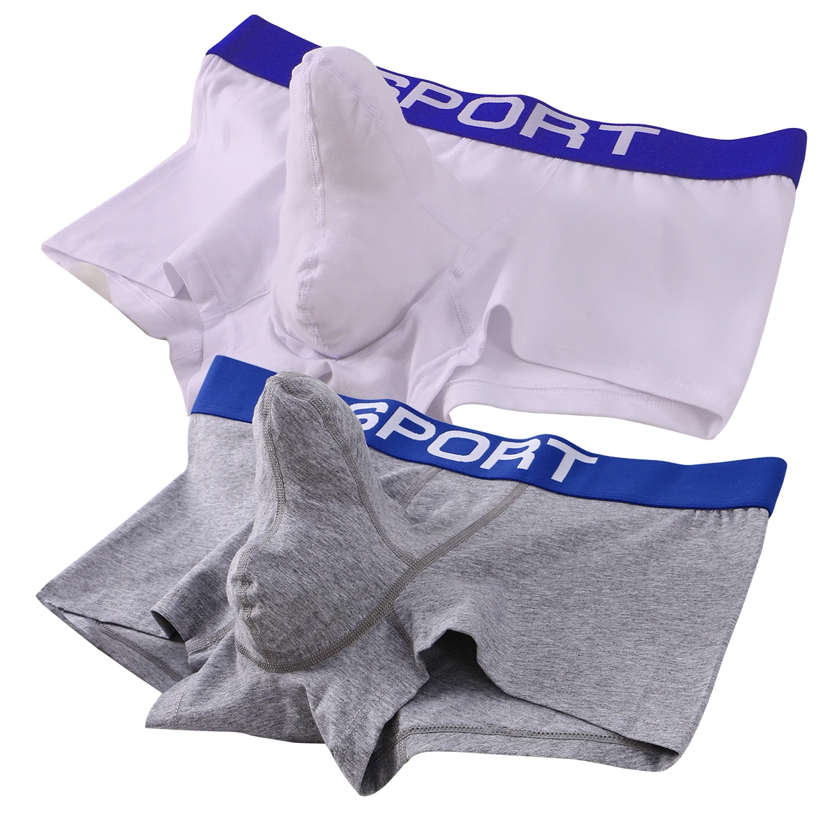 2 PCS Organic Cotton Men Boxers Shorts Man Underwear Boxer Men's