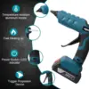 Cordless Glue Gun for Bosch 18V Battery GBA/GBA ProCORE Hot Glue Gun Full Size 11mm Stick for DIY Crafting Christmas(NO BATTERY) 3