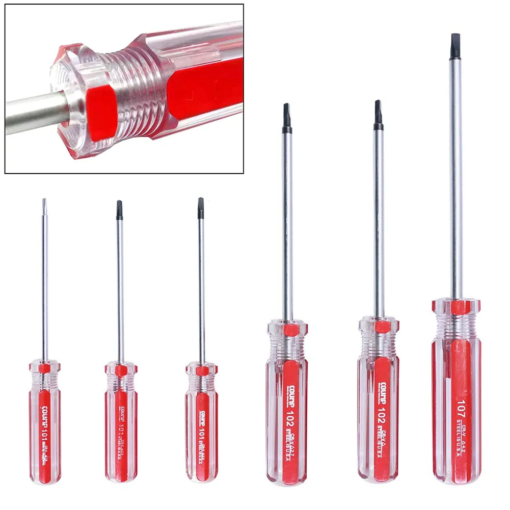 

Repair Tool Kit Vanadium Steel Triangle Screwdriver Precision Screw Removal Triangular Hand Tools A1.8/2.0/2.3/2.7/3.0/4.2mm