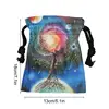 Tarot Bags And Pouches Drawstring Tarot Cards Bag Tarot Card Storage Pouch Fabric Jewelry Bag Multifunctional 13X18cm Tarot Bag 6