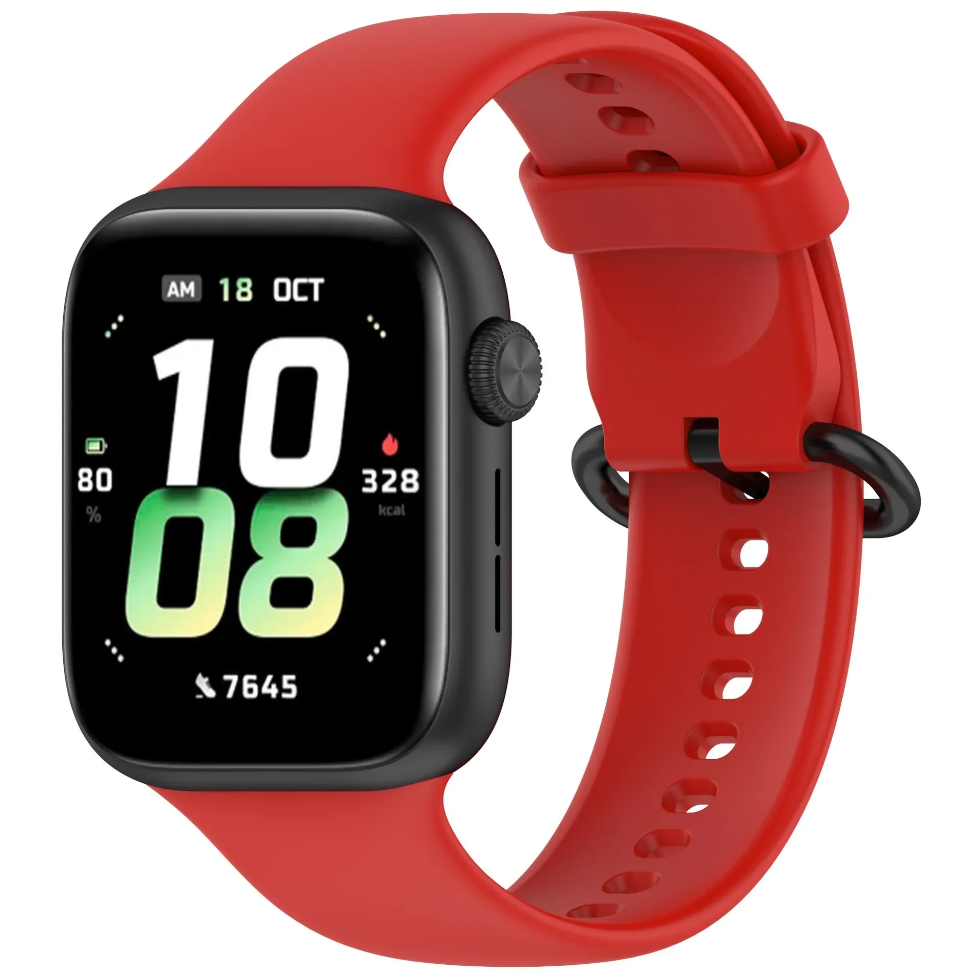 Premium Soft Silicone Replacement Strap - Comfortable Wristband Accessory for Smartwatches