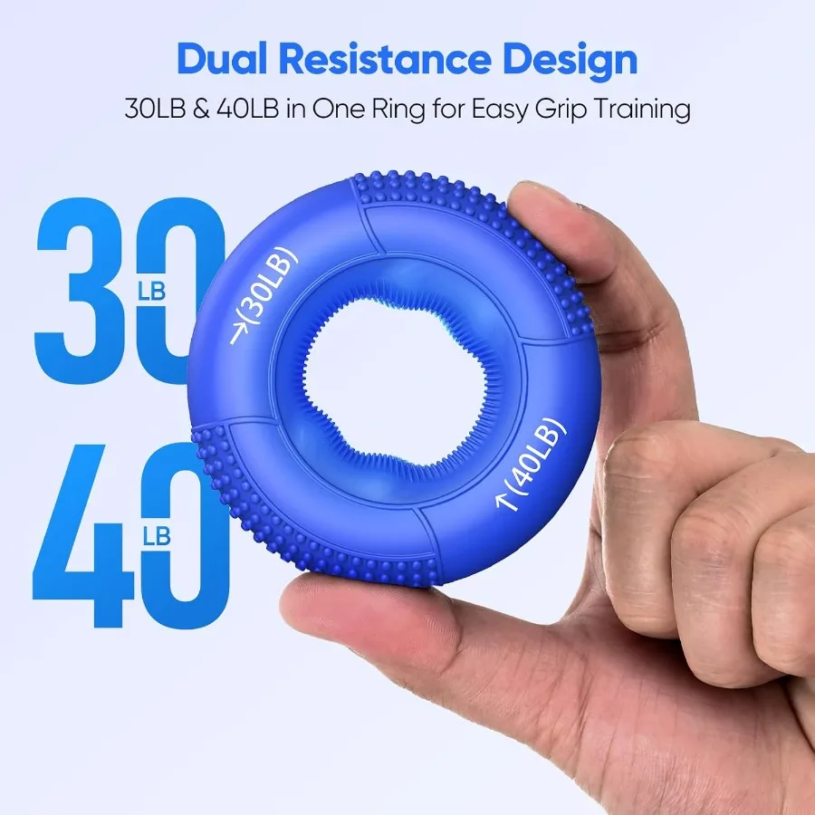 Grip Strength Tester Set with Hand Strengthening Tools – Track Progress, Build Strength & Support Hand Recovery (3-in-1 Kit)