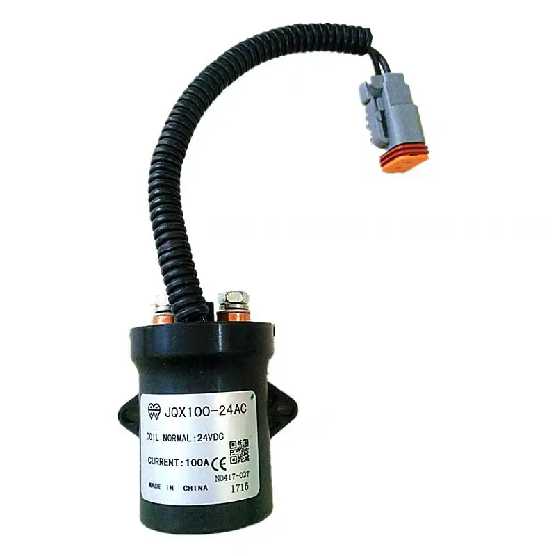 

Экскаватор Liugong 9075E/908E Стартовое реле JQX100-12AC/12V, Liugong 913E/915E/920E/922E/926E