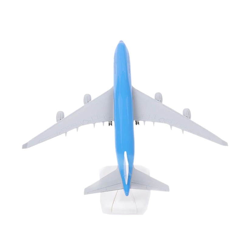 다이캐스트 비행기 모형, 합금 금속 비행기 모형, 랜딩 기어, 항공기 장난감, 네덜란드 KLM 항공 747-400, 20cm