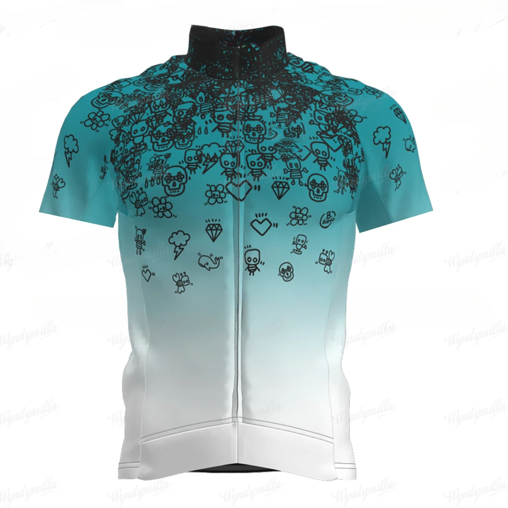 Cycling Shirt Summer Short Sleeve Shirt Triathlon Bicycle MTB Team Sports Quick Dry Cycling Jersey Maillot Ciclismo Bicycle Clothing