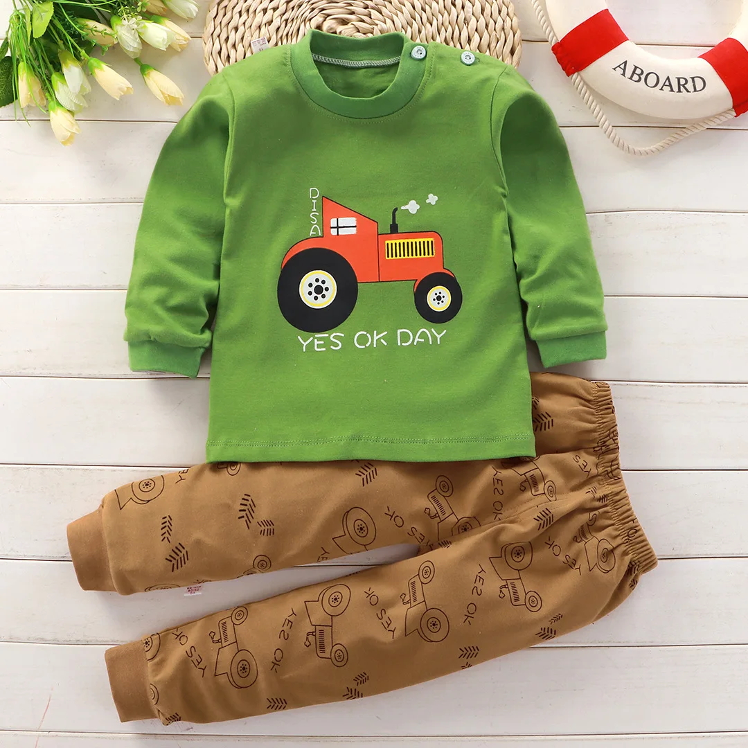 Kids Long Sleeve Pajama Set 1