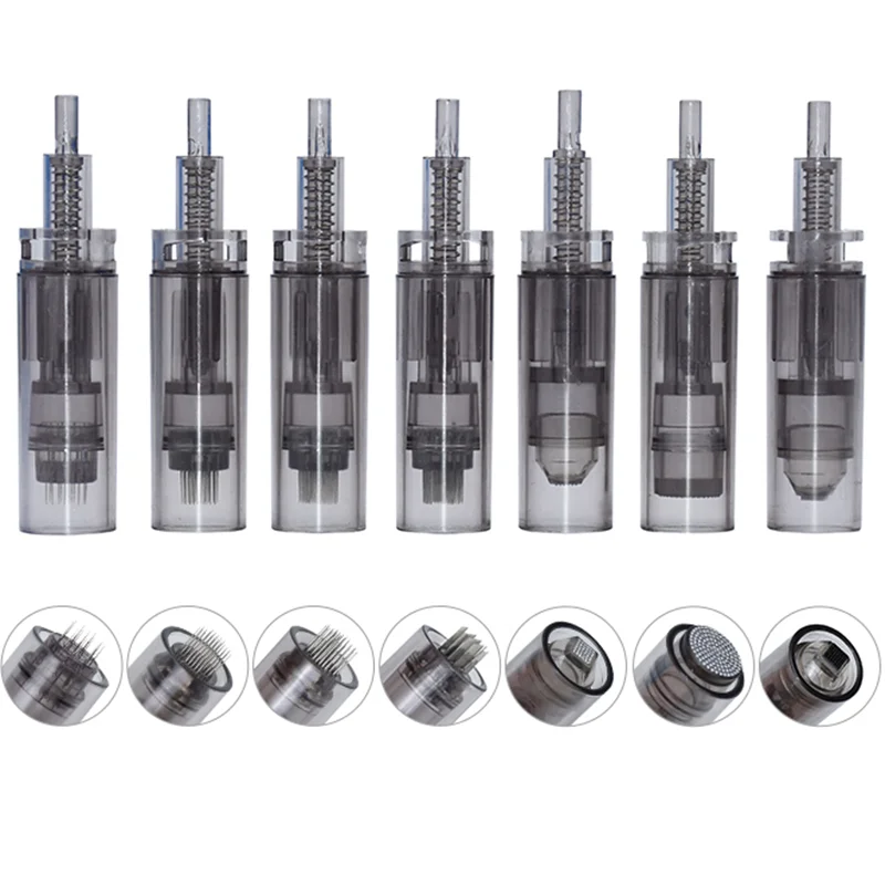 Microneedling Dermapen Cartuccia Ago Professionale Agujas Dermapen Aiguille Microneedling Migliore Cura Della Pelle Per A7 Dermapen