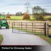 MM371W Automatic Gate Opener, Smart and Solar Ready, Includes Gate Opener Remote and More-Up to 16ft Long or 550lb, Black 3