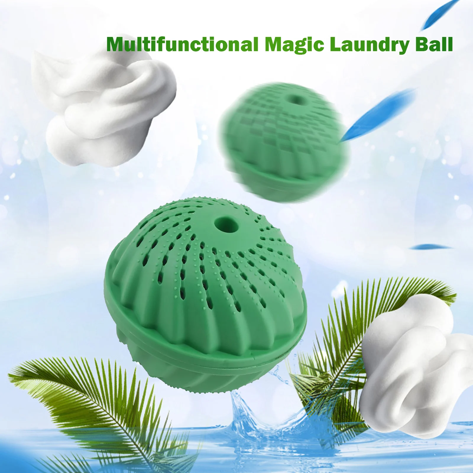 1-5PCS Eco-Friendly Wash Ball Reusable Washing Machine Non-Chemical Detergent Laundry Ball Household for Washing Machine laundry ball