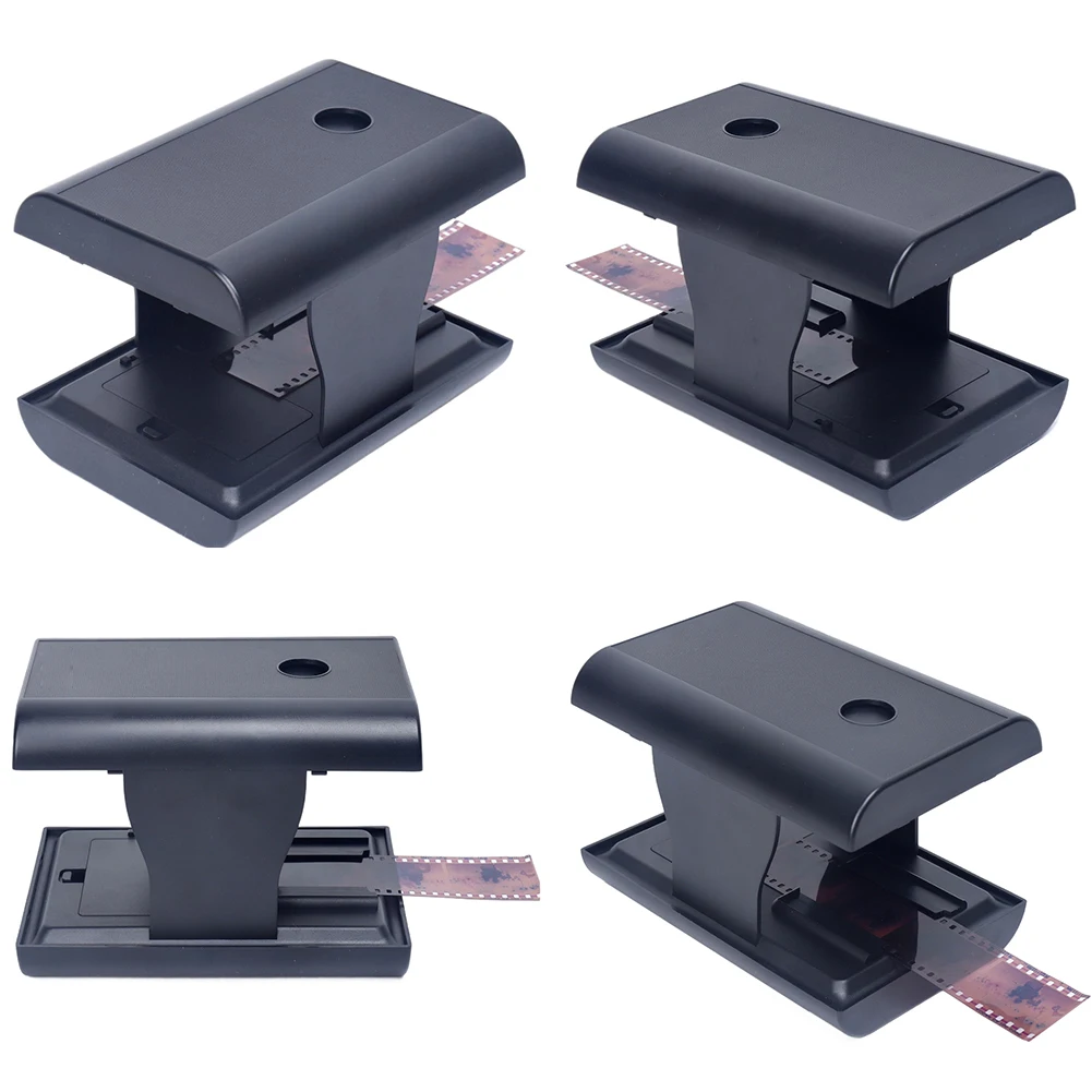 Mobile Film Slide Scanner with LED Backlight for Old To JPEG Support Editing & Sharing Slides and Negatives Film Scanner