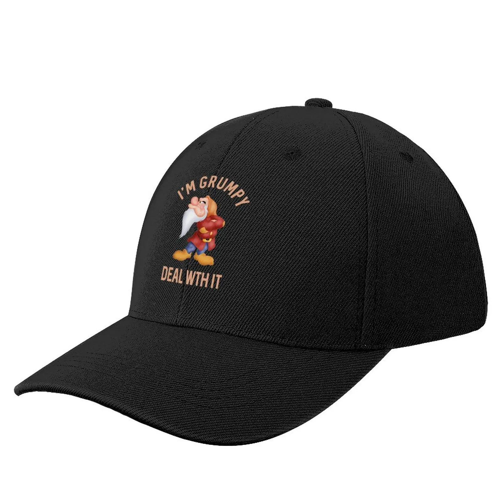 

I'm Grumpy Deal With It Funny Saying Baseball Cap Brand Man Caps Beach Outing Woman Hat Men's