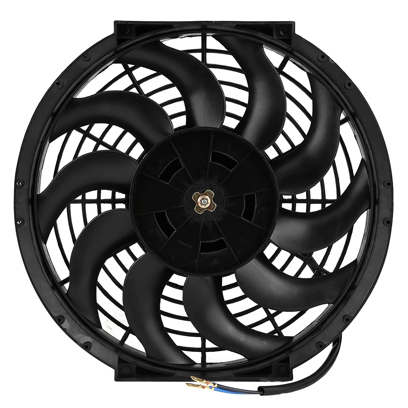 12 Inch Universal Car Slim Push Pull Electric Engine Cooling Fan 12V with Mounting Kit