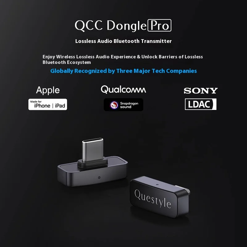 Questyle QCC Dongle Pro LDAC Lossless Bluetooth 5.4 Transmitter